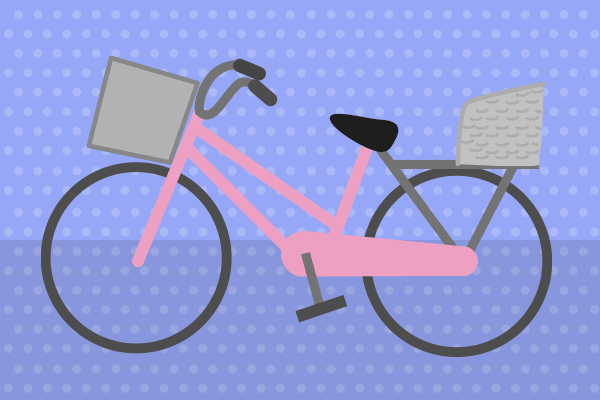 自転車のイラスト