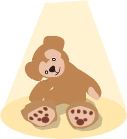 ダッフィー脱力