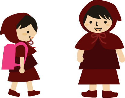 チビずきん帰宅