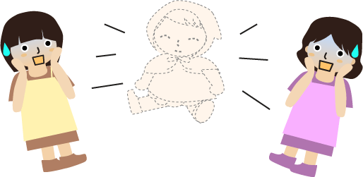 赤ちゃんがいないーっ先生蒼白