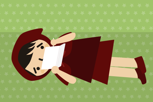 元気がない小学生のイラスト