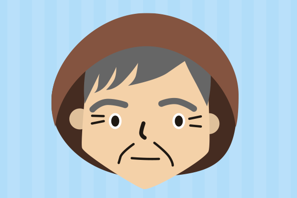 父親のイラスト