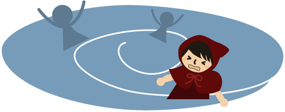 仕事の渦に巻き込まれる〜