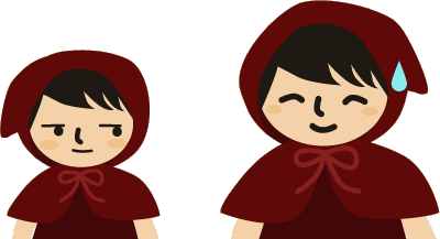 じっと見たってしません。