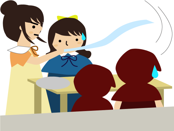 宙を舞うセロファン