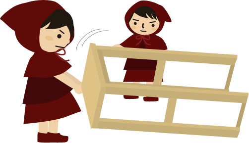 持ち上げようとすると