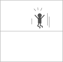 2階でジャンプすると