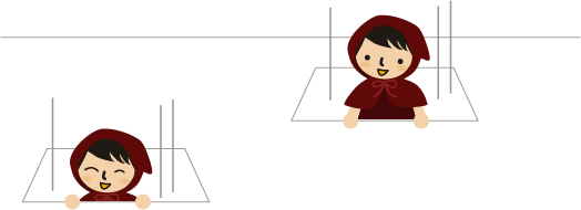 チビずきんたたき