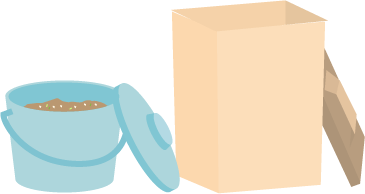 お日様にあてたり