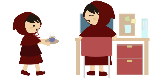 カフェ チビずきんオープン