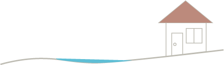 そろばん塾の前の坂