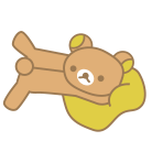 リラックマのシール2