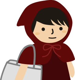 開けてもらうのを待つ