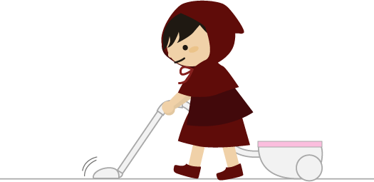 お手伝い：掃除