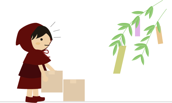 七夕の笹