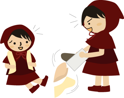 せっかく畳んだタオルがポロリ