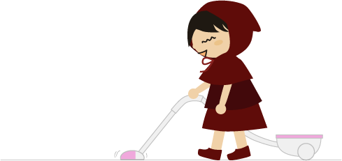 掃除中。だけど、なんだか調子悪い