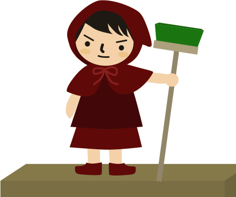 A村のカシラ、チビずきん
