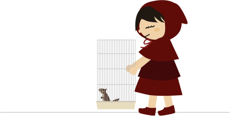 ケージの掃除をしなければ