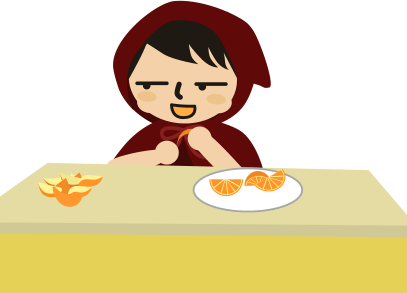 これぞまさしく甘い汁を吸う