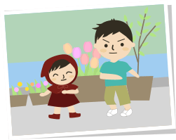 小さい頃の写真