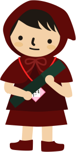 チビずきん小学校卒業しました