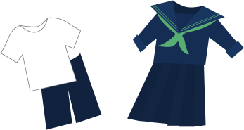 制服と体操服