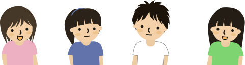 仲の良い友達は別々に