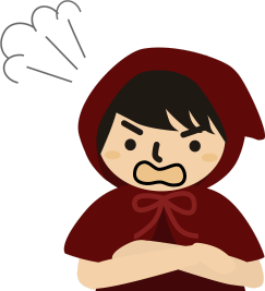 もうー！なんで朝に！！