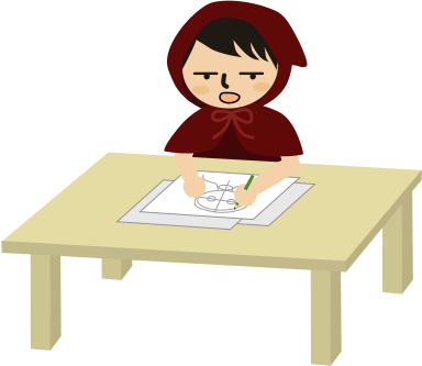 はい、チビずきんです。ただいま留守にしております