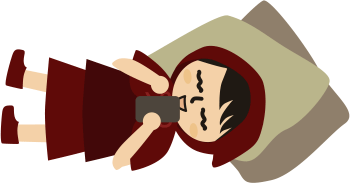 スマホみてだらだら