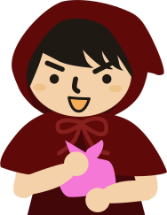 まっすぐ持っていってね！