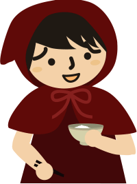 まだ食べてる人