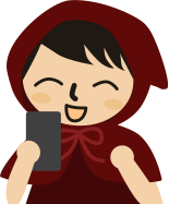 めっちゃ笑顔！