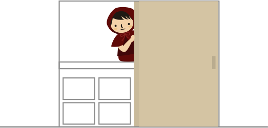 そして押し入れに住む