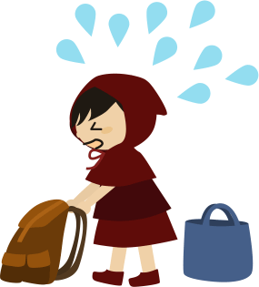 チビずきん:覚えてないよー!