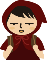 チビずきん：行ってきまーす