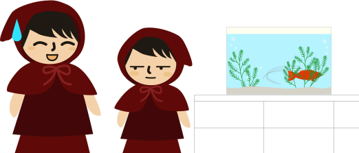 いや、金魚を食べようと思ったことはないです