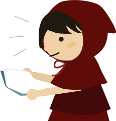 本をひらく:赤ずきん