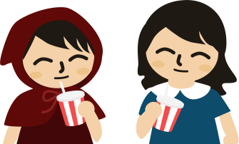 お昼はファーストフードで