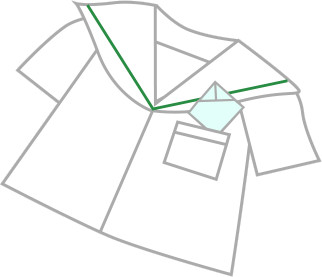 制服のポケットから手紙が