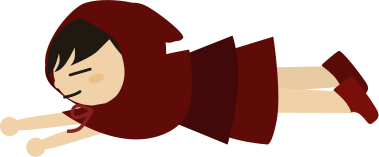 やる気がでないチビずきん