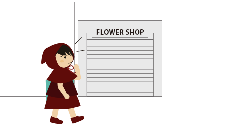 お店が閉まってる