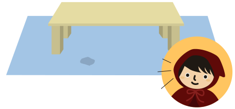 水が溢れてる