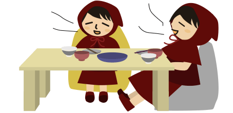 お腹いっぱい