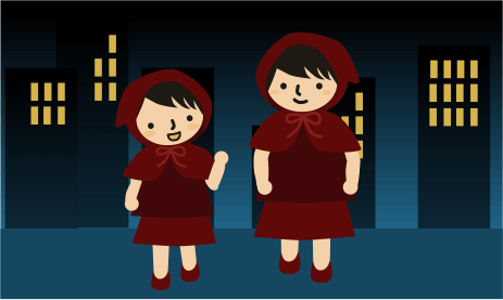 夜の散歩
