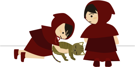 猫の心臓が動いているか確認する