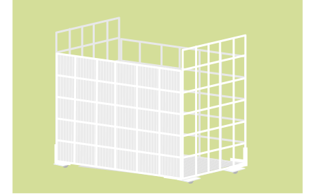 100均のワイヤーネットで作った箱
