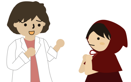 どうぶつ病院の先生との会話