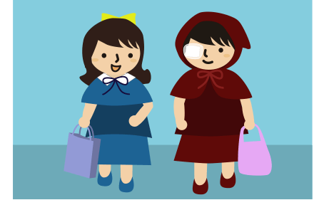 白内障手術に付き添ってもらう